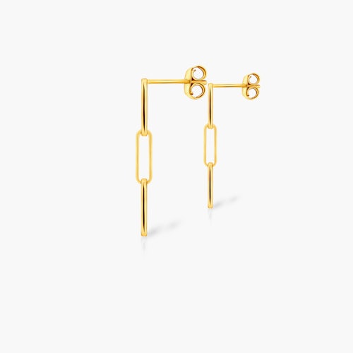 Kolczyki Savicki: srebrne pozłacane